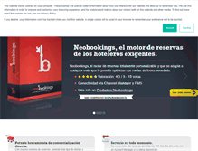 Tablet Screenshot of neobookings.com